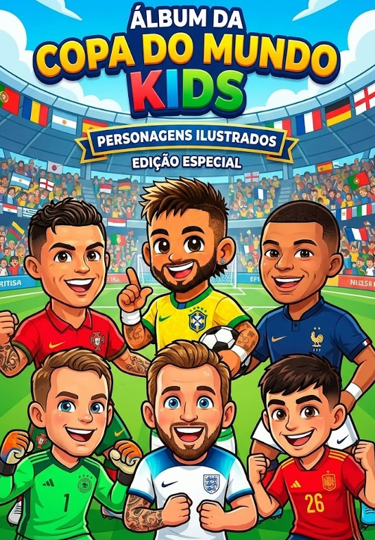 Capa do Álbum Kids 2026